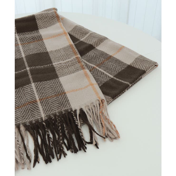 ストール 大判 マフラー チェック柄 | SUNSHINE CLOSET | 詳細画像18 