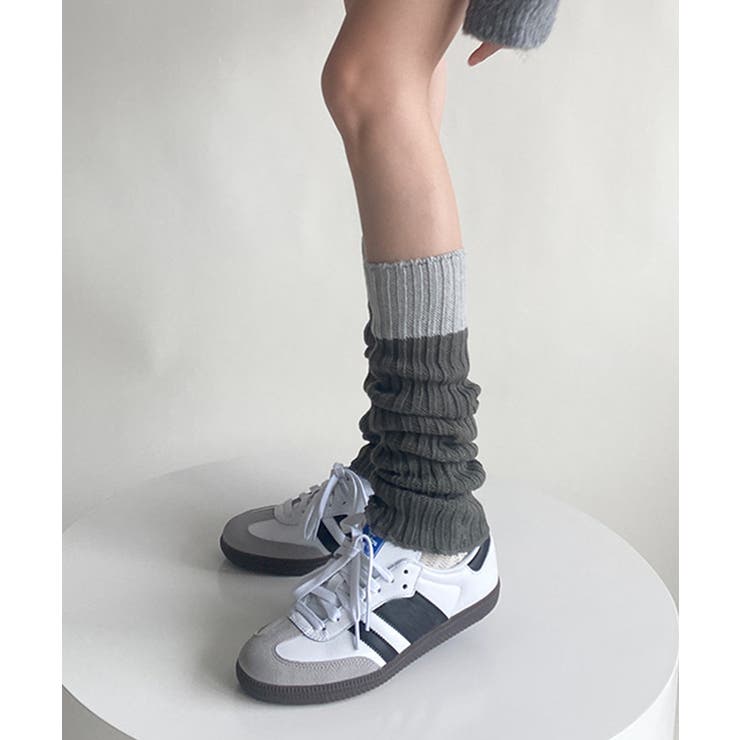 レッグウォーマー 配色靴下 レディース | SUNSHINE CLOSET | 詳細画像3 