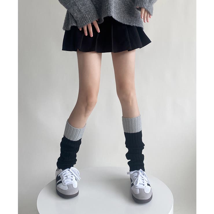 レッグウォーマー 配色靴下 レディース | SUNSHINE CLOSET | 詳細画像7 