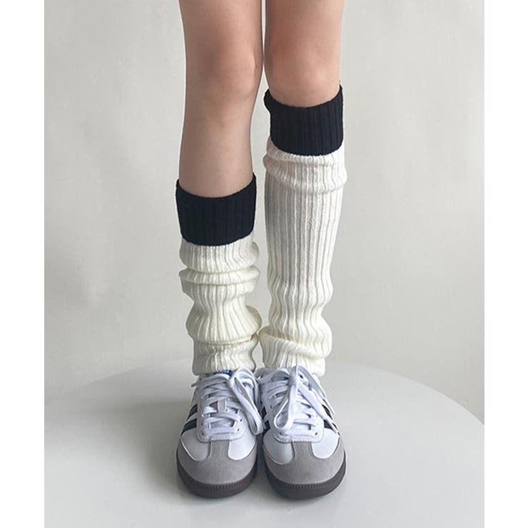 レッグウォーマー 配色靴下 レディース | SUNSHINE CLOSET | 詳細画像9 