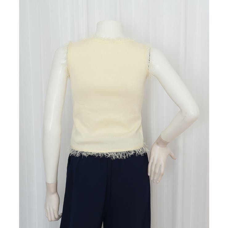 ベスト レディース フリンジ ボタン飾り | SUNSHINE CLOSET | 詳細画像18 