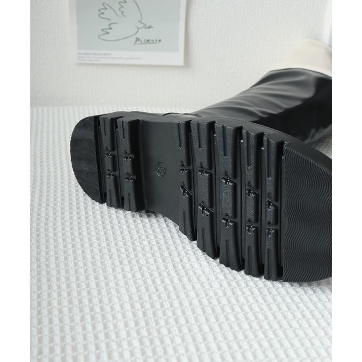 厚底ロングブーツ ジョッキー 韓国風 | SUNSHINE CLOSET | 詳細画像24 