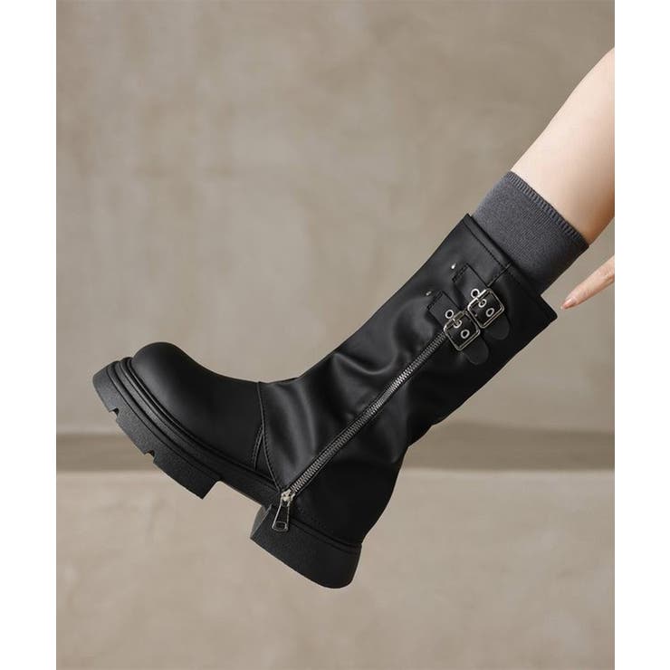 エンジニアブーツ ルーズシルエット 美脚 | SUNSHINE CLOSET | 詳細画像5 