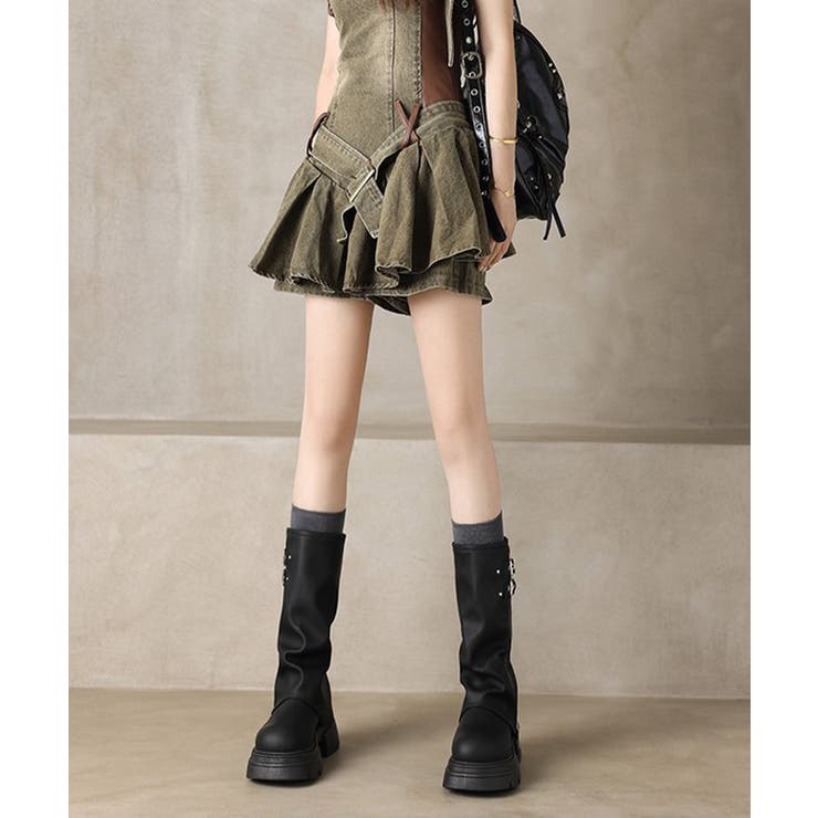 エンジニアブーツ ルーズシルエット 美脚 | SUNSHINE CLOSET | 詳細画像6 