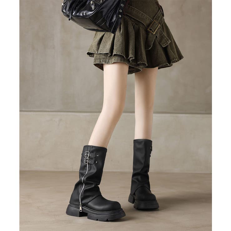 エンジニアブーツ ルーズシルエット 美脚 | SUNSHINE CLOSET | 詳細画像8 