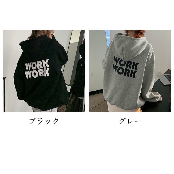 パーカー レディース スエット[品番：AGCW0002677]｜SUNSHINE CLOSET