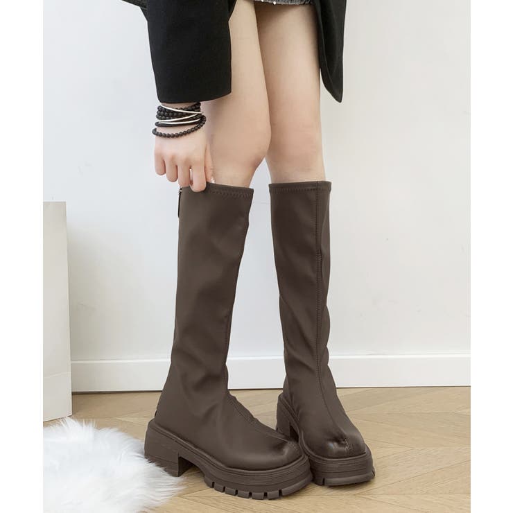 ロングブーツ 厚底ブーツ ニーハイブーツ | SUNSHINE CLOSET | 詳細画像1 