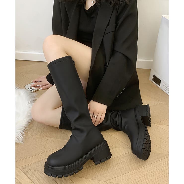 ロングブーツ 厚底ブーツ ニーハイブーツ | SUNSHINE CLOSET | 詳細画像11 