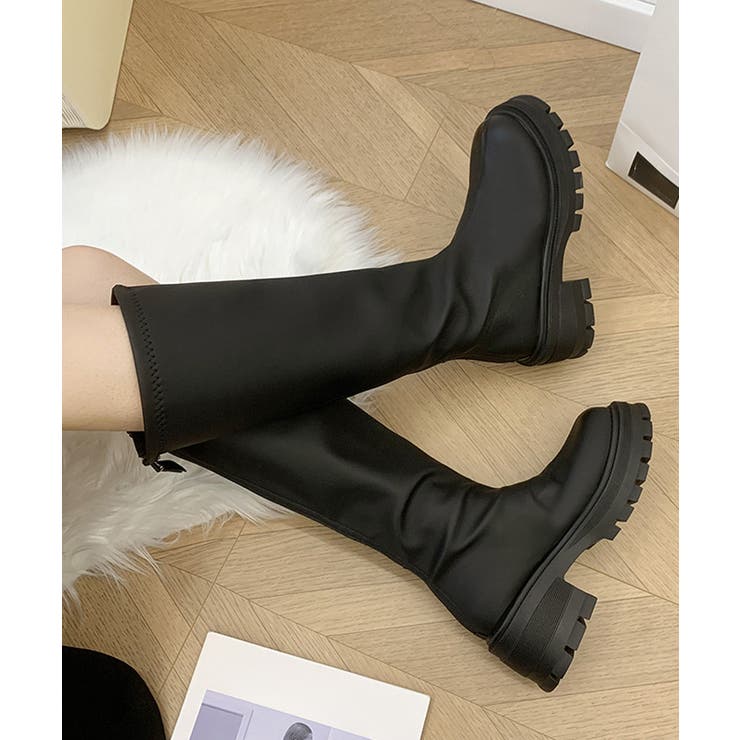 ロングブーツ 厚底ブーツ ニーハイブーツ | SUNSHINE CLOSET | 詳細画像12 