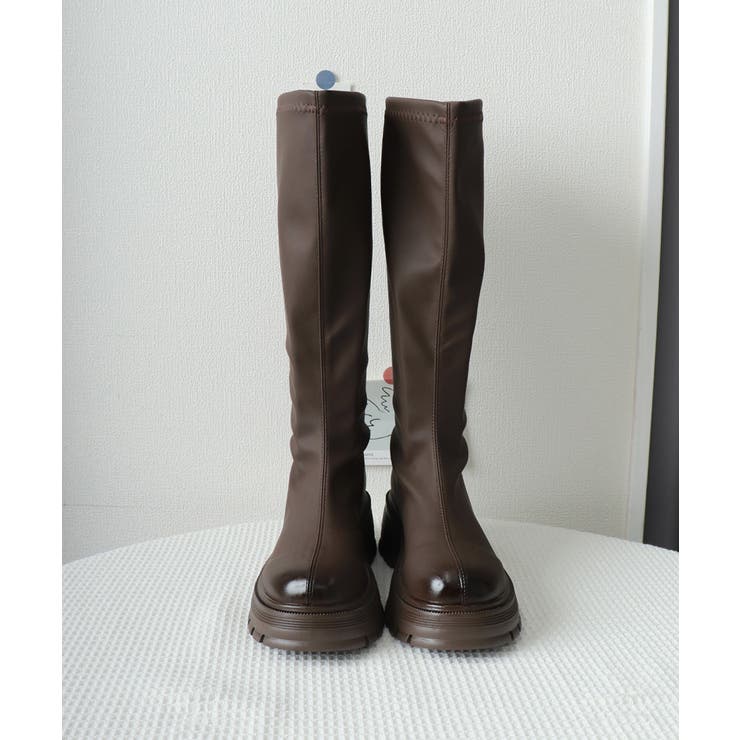 ロングブーツ 厚底ブーツ ニーハイブーツ | SUNSHINE CLOSET | 詳細画像20 