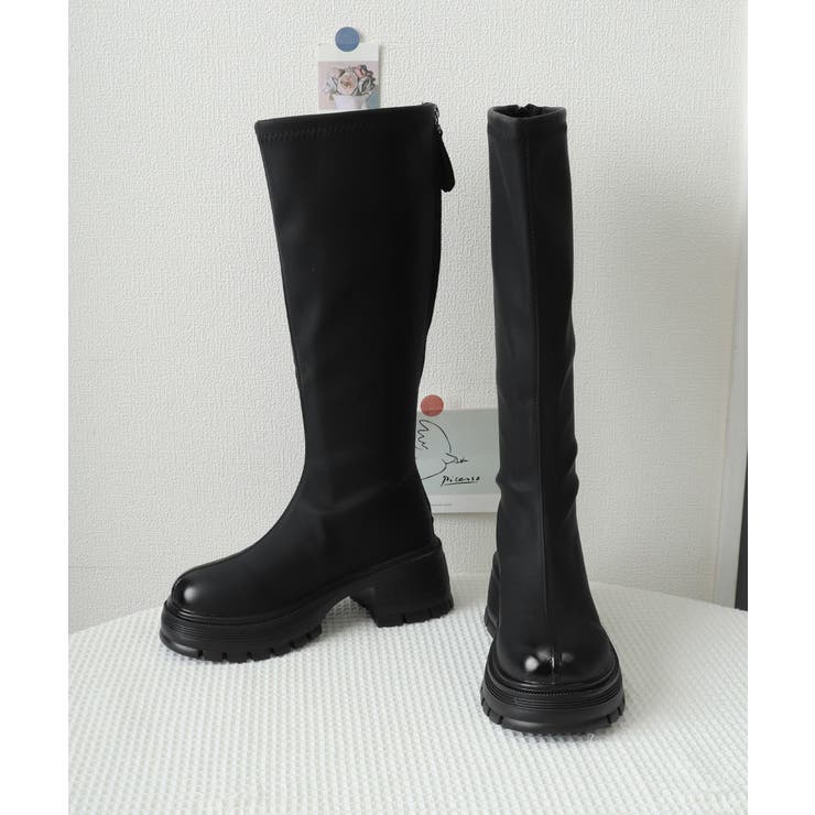 ロングブーツ 厚底ブーツ ニーハイブーツ | SUNSHINE CLOSET | 詳細画像24 