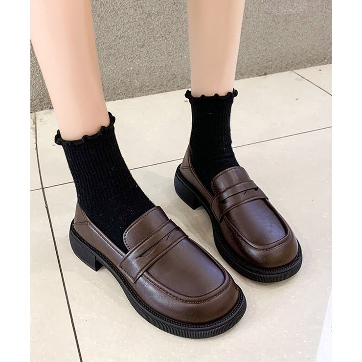 ローファー レディース PU ローヒール | SUNSHINE CLOSET | 詳細画像16 