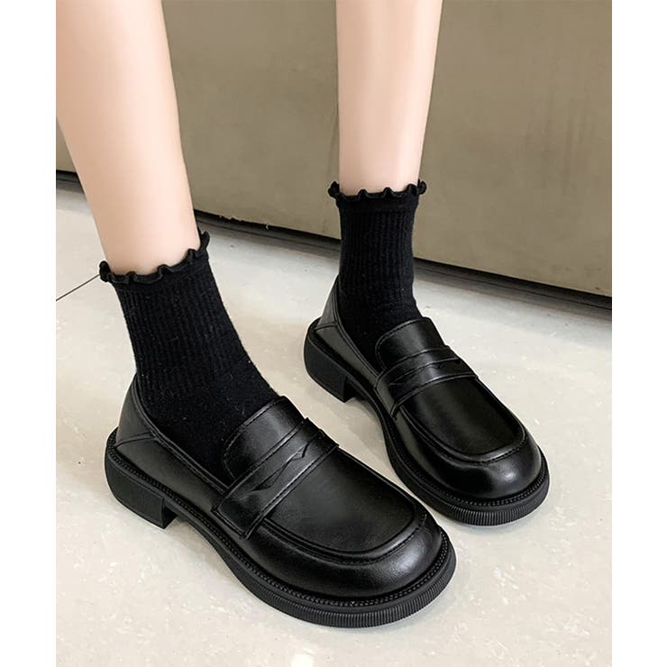 ローファー レディース PU ローヒール | SUNSHINE CLOSET | 詳細画像2 