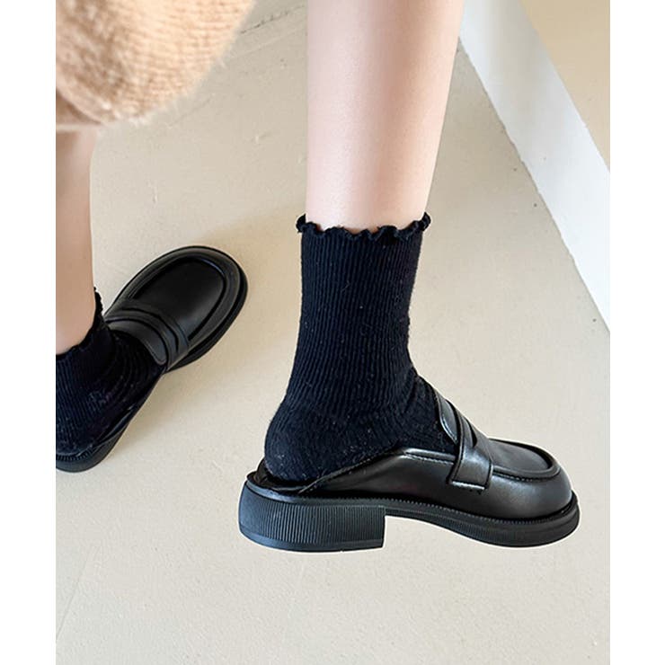 ローファー レディース PU ローヒール | SUNSHINE CLOSET | 詳細画像3 