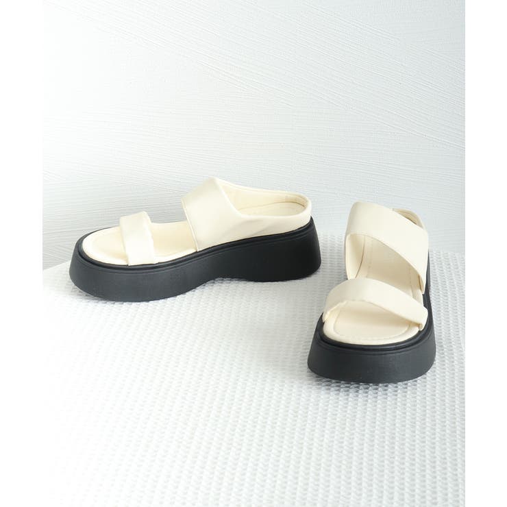 厚底サンダル スリッパサンダル 美脚 夏 | SUNSHINE CLOSET | 詳細画像15 