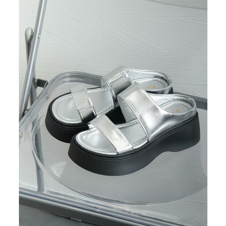 厚底サンダル スリッパサンダル 美脚 夏 | SUNSHINE CLOSET | 詳細画像16 