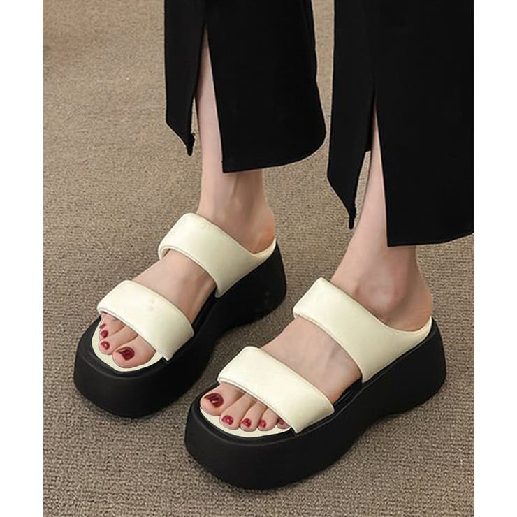 厚底サンダル スリッパサンダル 美脚 夏 | SUNSHINE CLOSET | 詳細画像2 