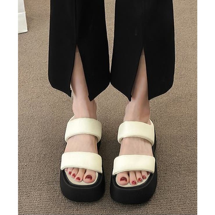 厚底サンダル スリッパサンダル 美脚 夏 | SUNSHINE CLOSET | 詳細画像3 