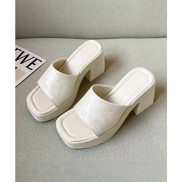 ミュールサンダル 花柄 レディース 夏 | SUNSHINE CLOSET | 詳細画像16 