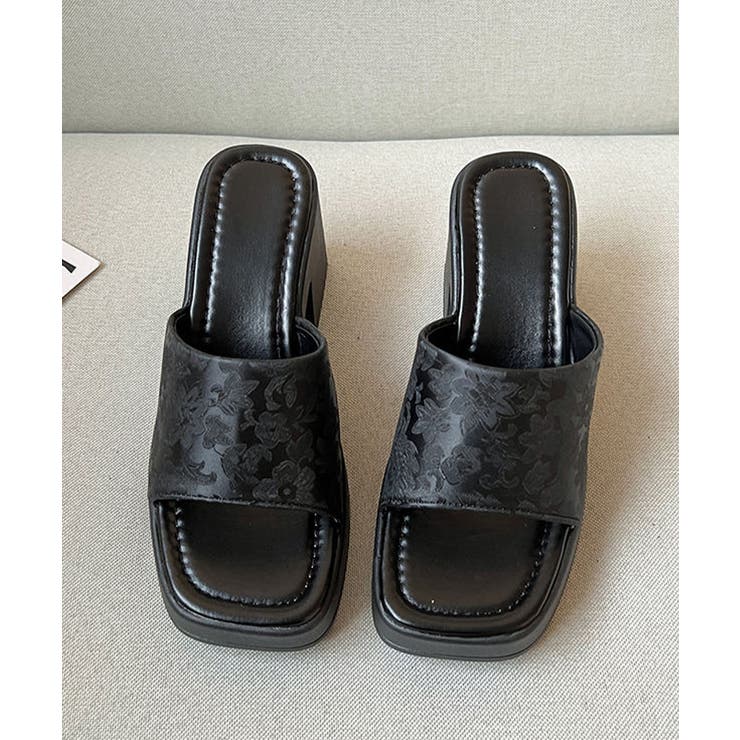 ミュールサンダル 花柄 レディース 夏 | SUNSHINE CLOSET | 詳細画像19 