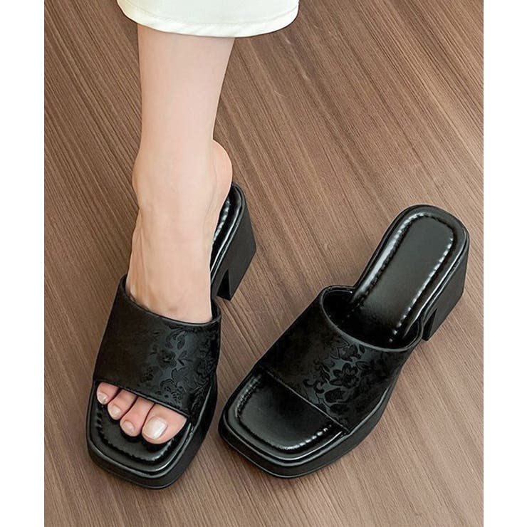 ミュールサンダル 花柄 レディース 夏 | SUNSHINE CLOSET | 詳細画像7 