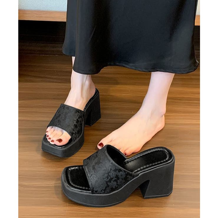 ミュールサンダル 花柄 レディース 夏 | SUNSHINE CLOSET | 詳細画像8 