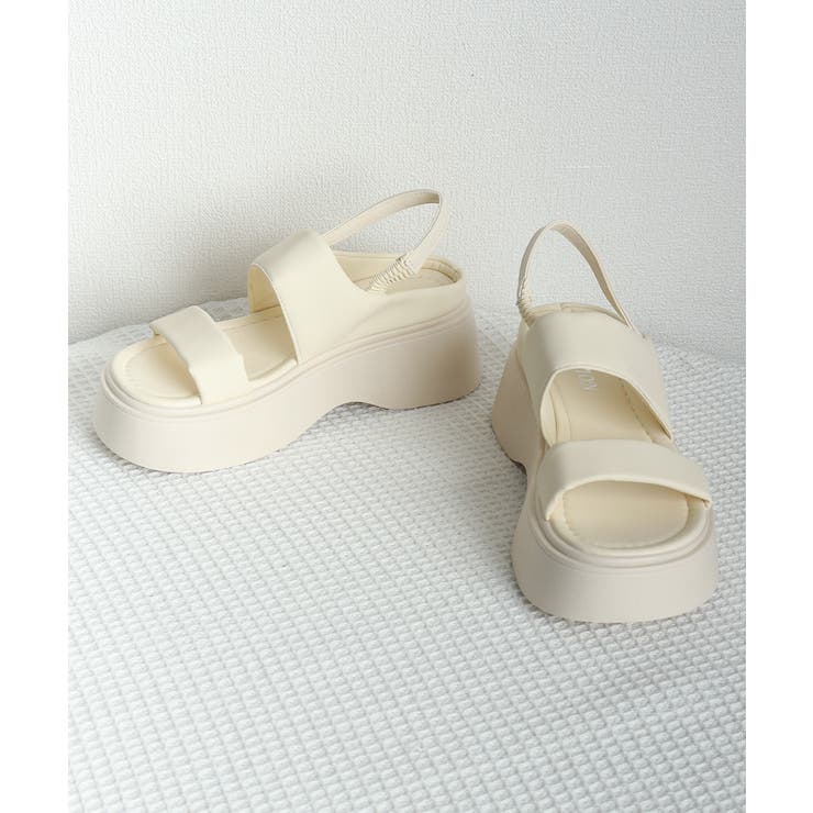 厚底サンダル ボリュームソール 美脚 夏 | SUNSHINE CLOSET | 詳細画像11 