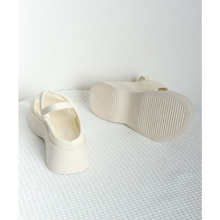 厚底サンダル ボリュームソール 美脚 夏 | SUNSHINE CLOSET | 詳細画像12 