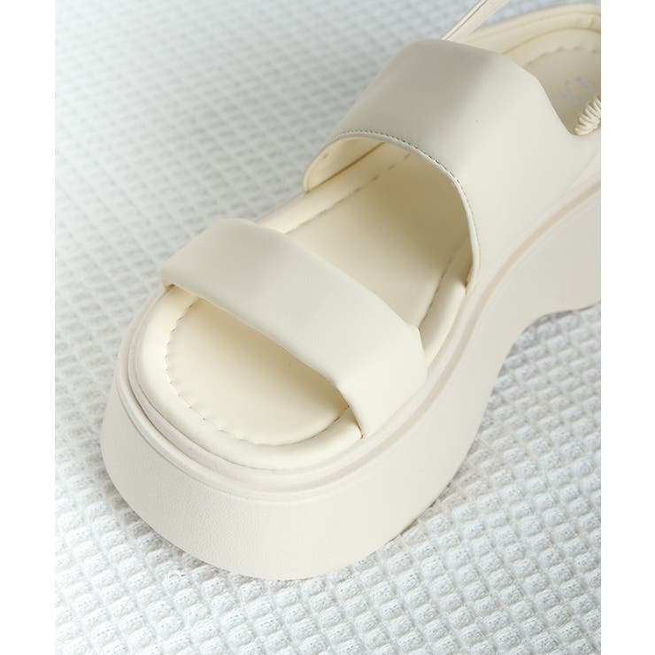 厚底サンダル ボリュームソール 美脚 夏 | SUNSHINE CLOSET | 詳細画像13 