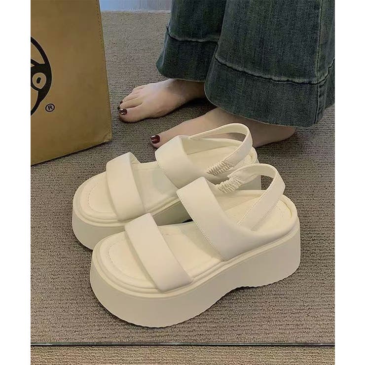 厚底サンダル ボリュームソール 美脚 夏 | SUNSHINE CLOSET | 詳細画像5 