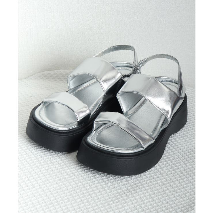 厚底サンダル ボリュームソール 美脚 夏 | SUNSHINE CLOSET | 詳細画像6 