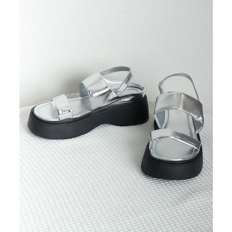 厚底サンダル ボリュームソール 美脚 夏 | SUNSHINE CLOSET | 詳細画像7 