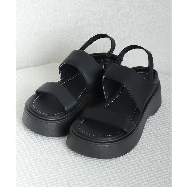 厚底サンダル ボリュームソール 美脚 夏 | SUNSHINE CLOSET | 詳細画像8 