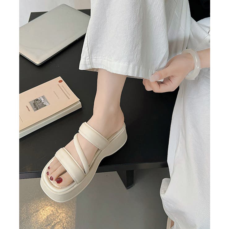 厚底サンダル スリッパサンダル 夏 | SUNSHINE CLOSET | 詳細画像7 