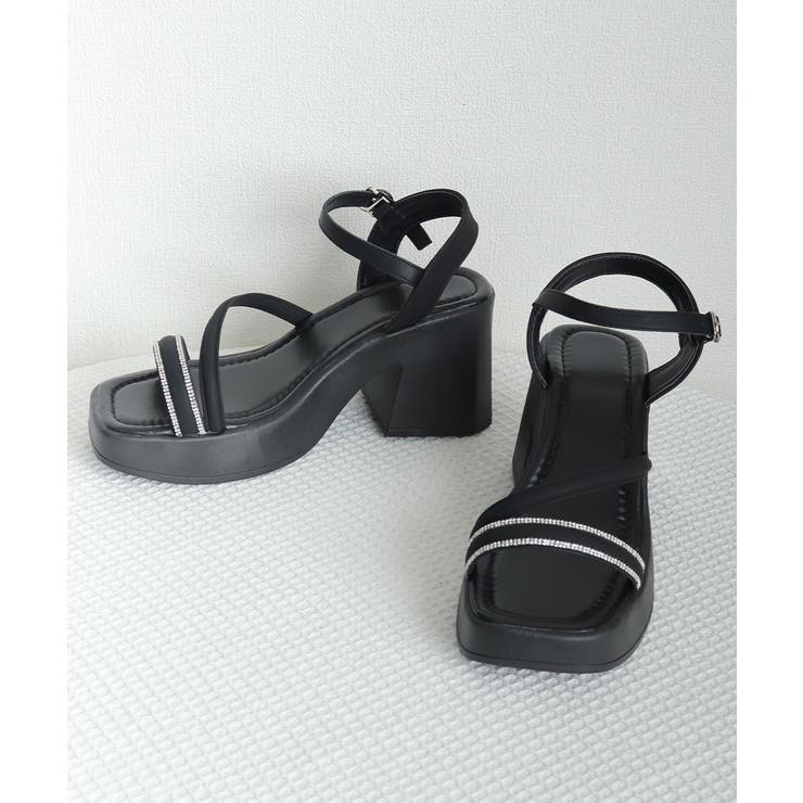 ストラップサンダル ミドルヒール 夏 | SUNSHINE CLOSET | 詳細画像13 