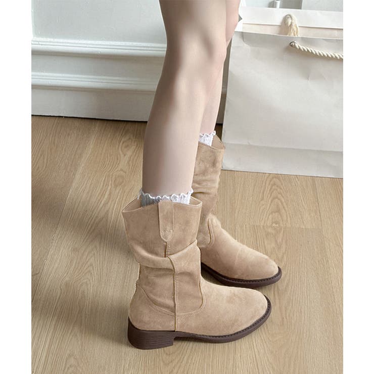 ウエスタンブーツ ミドルブーツ 春秋冬靴 | SUNSHINE CLOSET | 詳細画像10 