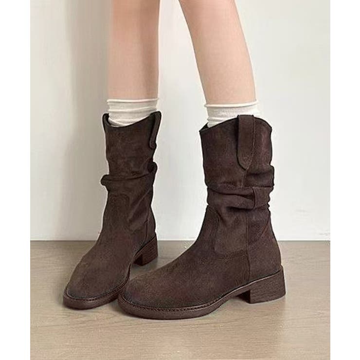 ウエスタンブーツ ミドルブーツ 春秋冬靴 | SUNSHINE CLOSET | 詳細画像12 