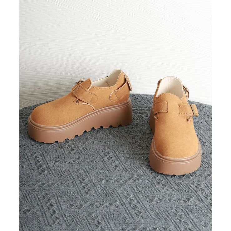 厚底ローファー レディース スエード調 | SUNSHINE CLOSET | 詳細画像12 