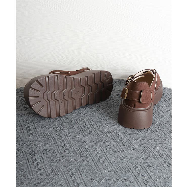 厚底ローファー レディース スエード調 | SUNSHINE CLOSET | 詳細画像15 