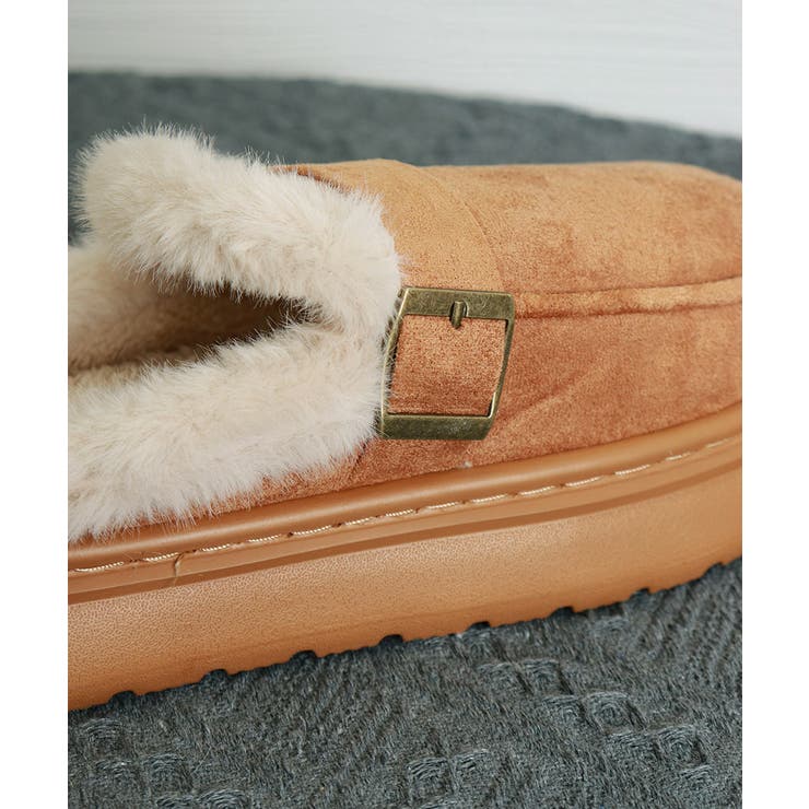 ファーモカシン 厚底 裏起毛 レディース | SUNSHINE CLOSET | 詳細画像25 