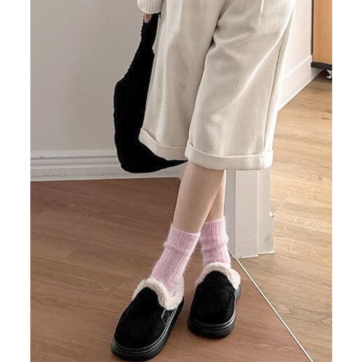 ファーモカシン 厚底 裏起毛 レディース | SUNSHINE CLOSET | 詳細画像5 