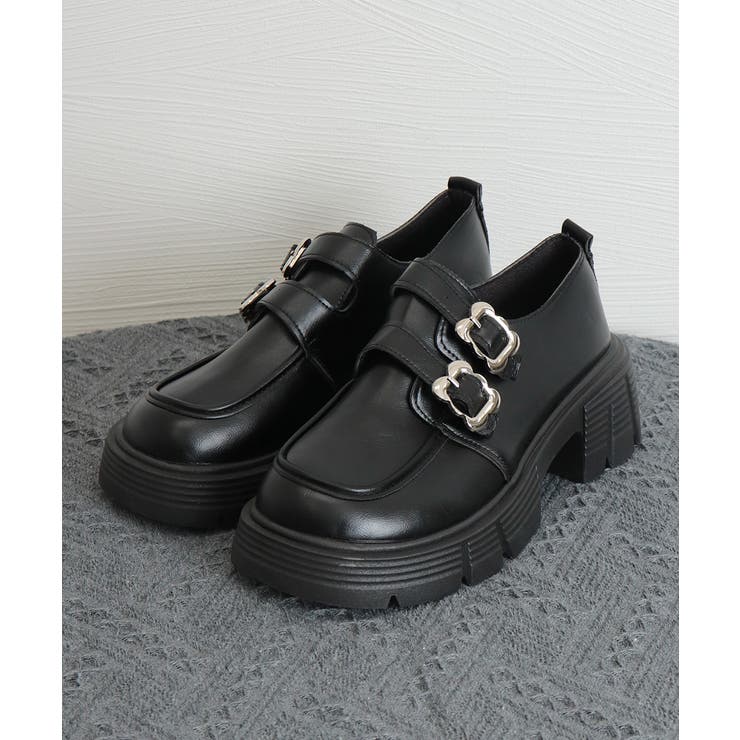 厚底ローファー 美脚 レディース 韓国風 | SUNSHINE CLOSET | 詳細画像15 