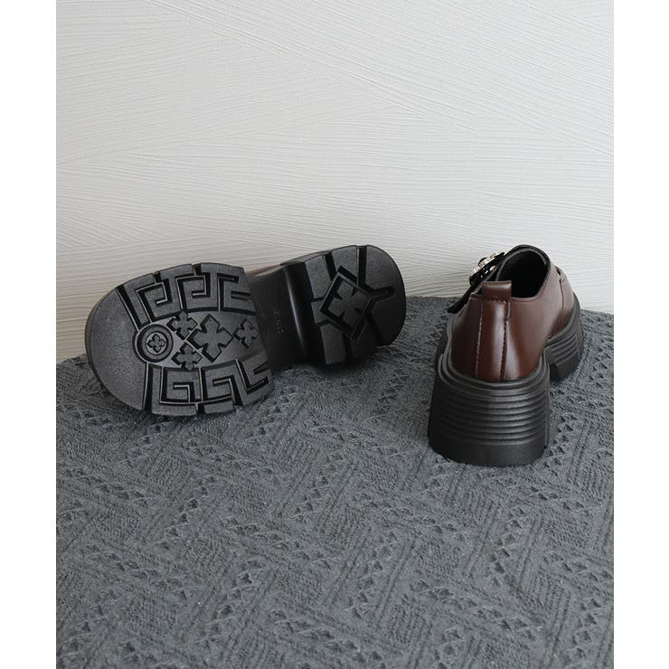 厚底ローファー 美脚 レディース 韓国風 | SUNSHINE CLOSET | 詳細画像19 