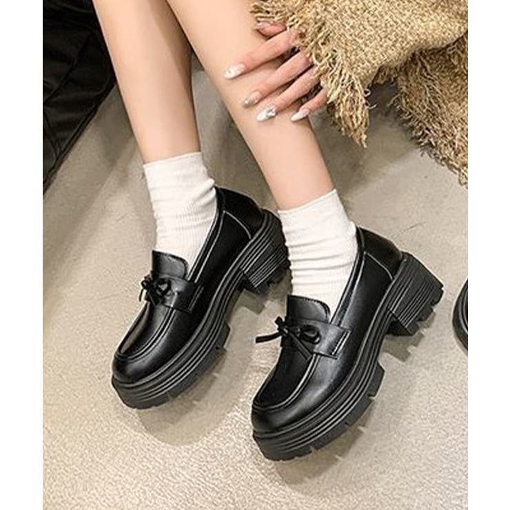 ローファー レディース レザー調 リボン | SUNSHINE CLOSET | 詳細画像3 