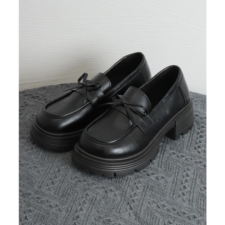 ローファー レディース レザー調 リボン | SUNSHINE CLOSET | 詳細画像9 