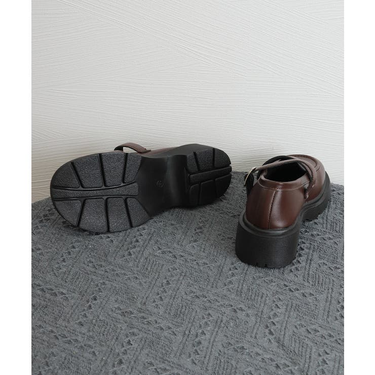 ローファー レディース 厚底 太ヒール | SUNSHINE CLOSET | 詳細画像19 