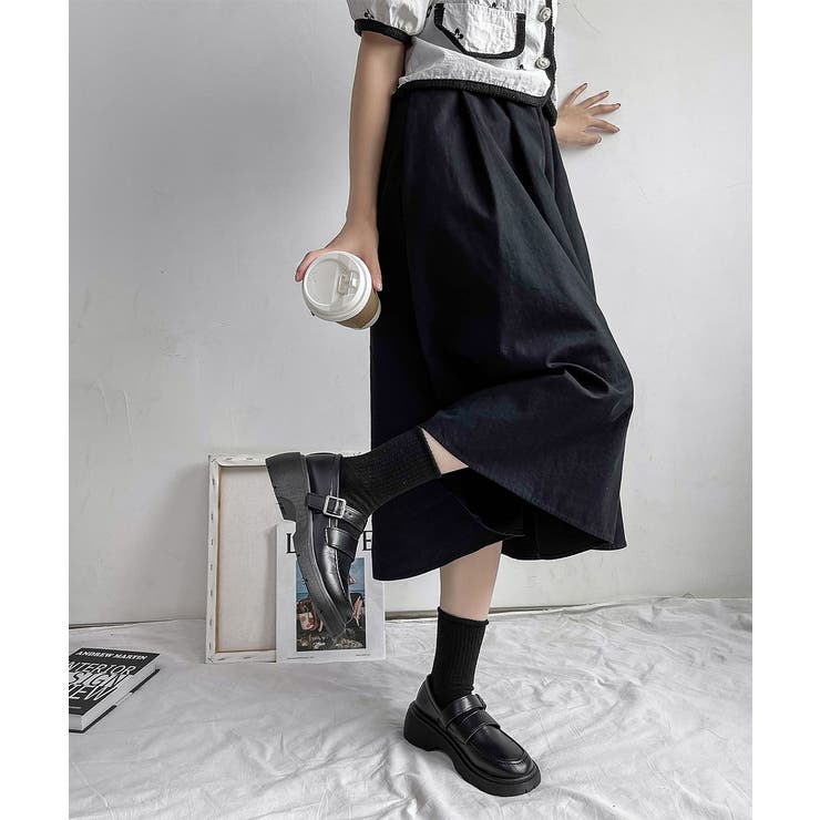 ローファー レディース 厚底 太ヒール | SUNSHINE CLOSET | 詳細画像6 