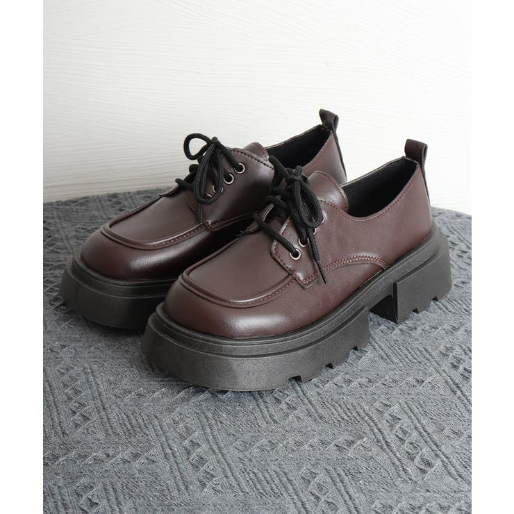 厚底ローファー レースアップシューズ | SUNSHINE CLOSET | 詳細画像10 