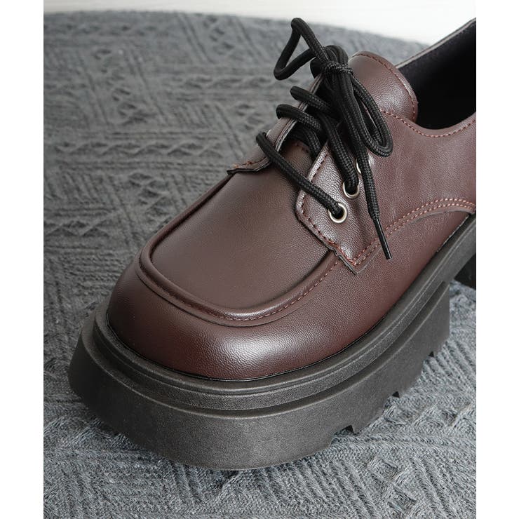 厚底ローファー レースアップシューズ | SUNSHINE CLOSET | 詳細画像13 