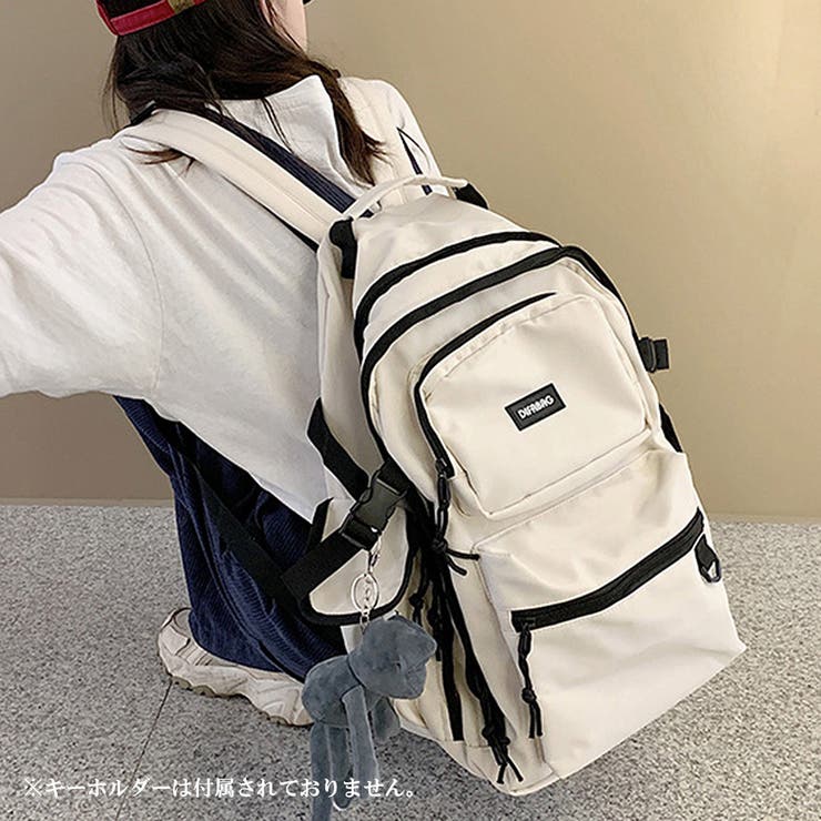 リュックサック 内ポケット付き 大容量[品番:AGCW0002819 リュックサック 内ポケット付き 大容量[品番:AGCW0002819